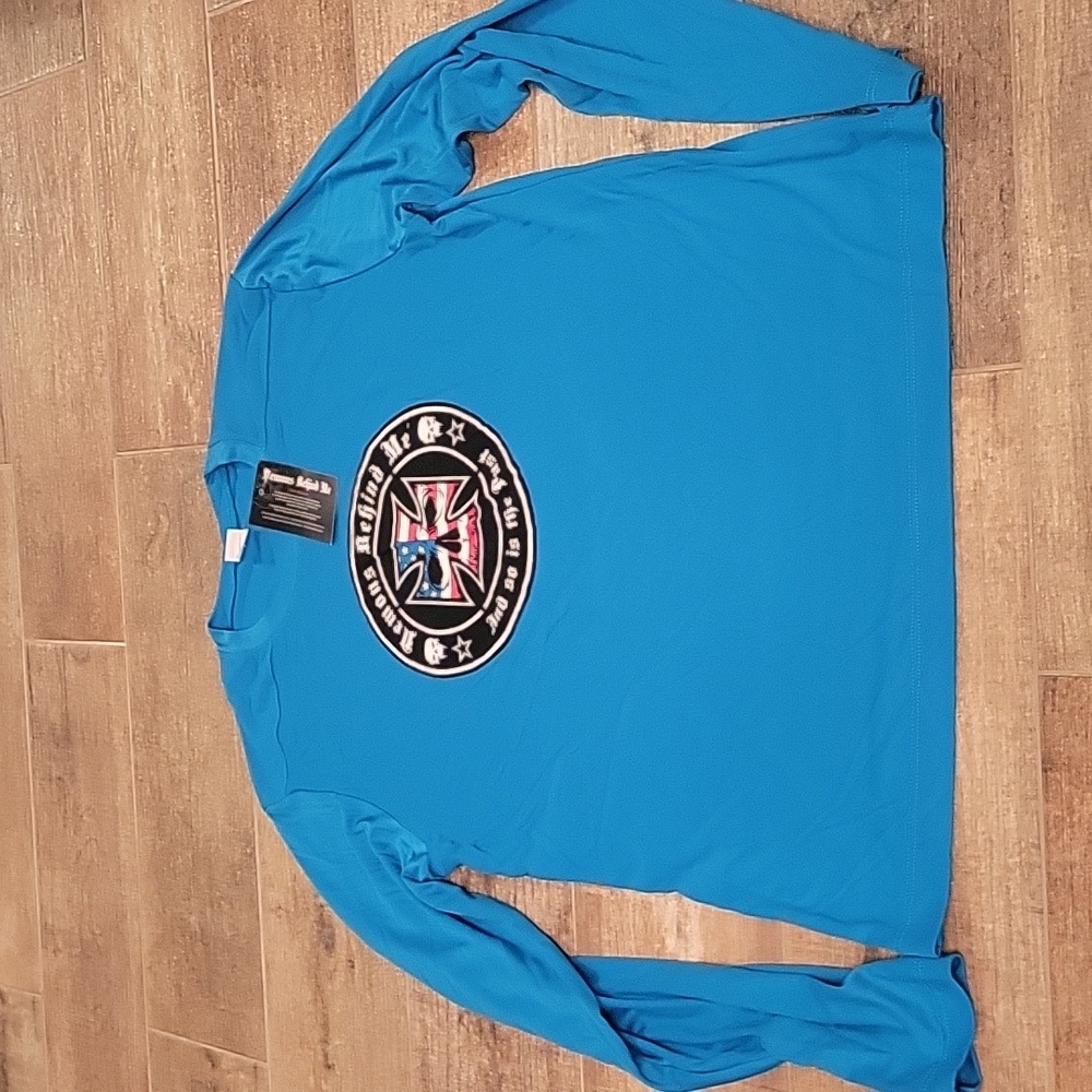 Demonds Behind Me Long Sleeve SPF Shirt Mens Small NWT